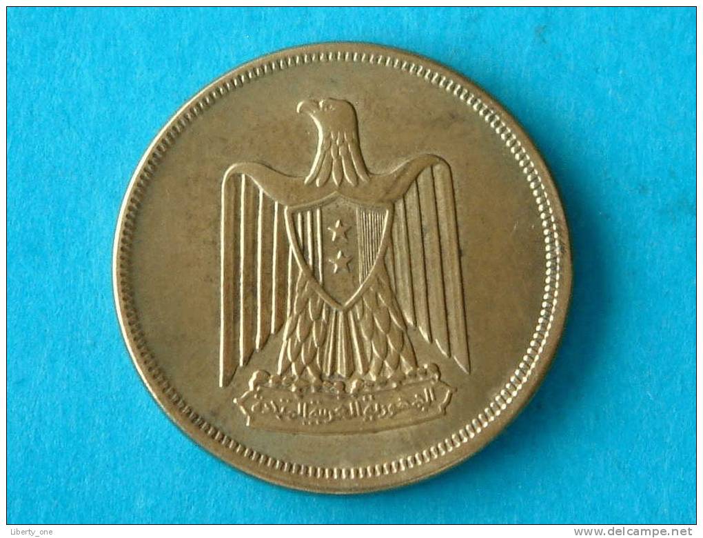1960 - 10 MILLIEMES / KM 395 ( For Grade, Please See Photo ) ! - Egypte