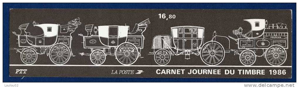 Carnet - Journée Du Timbre - France - 1986 - BC 2411A - Excellent état - Neuf** - Tag Der Briefmarke