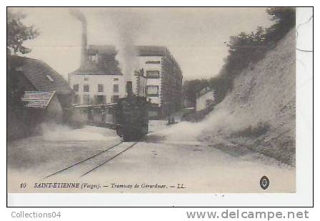 88 /SAINT ETIENNE / TRAMWAY DE GERARDMER /LL N° 10 / - Saint Etienne De Remiremont