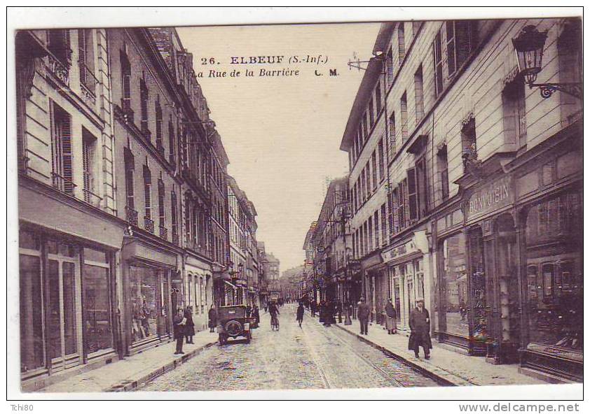 ELBEUF - Rue De La Barrière - Elbeuf