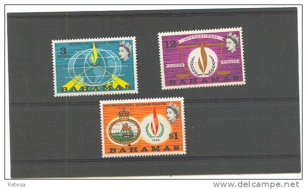 BAHAMAS  RECHTEN VAN DE MENS  1968 ** - Bahama's (1973-...)