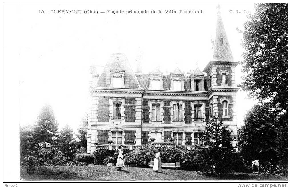 Façade Principale De La Villa Tisserand - Clermont