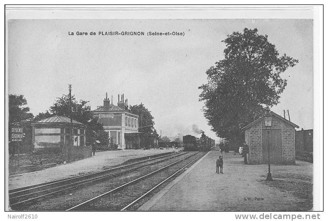 78 -- PLAISIR - Gare De Plaisir Grinon - Vue Intérieure, LH édit - Plaisir