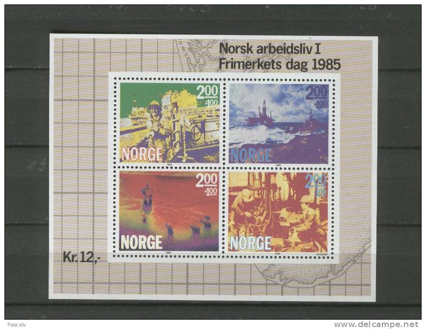 Yvert Bloc 5 Neuf ** Sans Charnière MNH Pétrole - Hojas Bloque