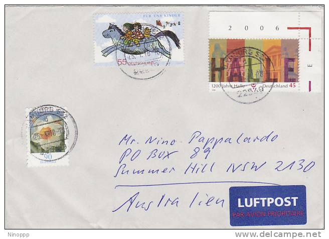 Germany-2010 Cover Sent To Australia - Gebraucht