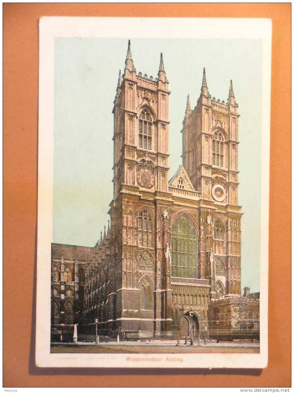 CPA - LONDON - WESTMINSTER ABBEY - RARE - COLORISEE - Westminster Abbey