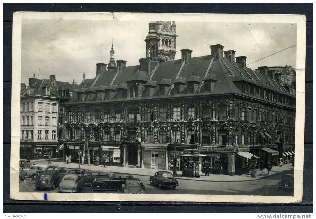 LILLE . Place Général De Gaulle Animée. Voir Recto - Verso    (F710) - Lille