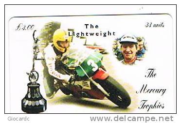 ISLE OF MAN - MANX TELECOM CHIP - THE MERCURY TROPHIES: THE LIGHTWEIGHT (JOEY DUNLOP ) -  (USED) CODE IOM17 - RIF. 7759 - Moto