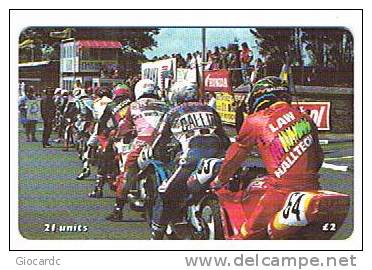 ISLE OF MAN - MANX TELECOM CHIP - TT FESTIVAL 2000: READY FOR THE START - (USED) CODE IOM42 - RIF.7782 - Moto