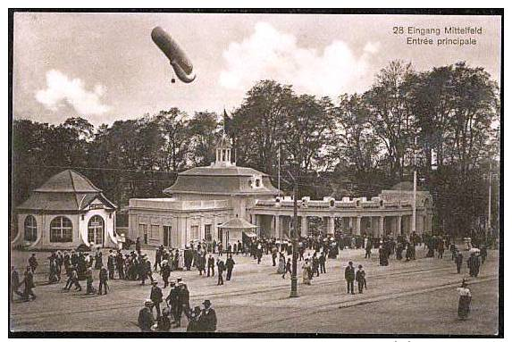 Bern (BE) Landesausstellung, Fessel-Ballon, Lichtdruck, 1914   ***21775 - Berne