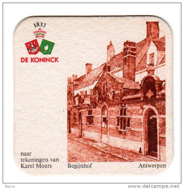 Belgique De Koninck Thème Patrimoine - Sous-bocks