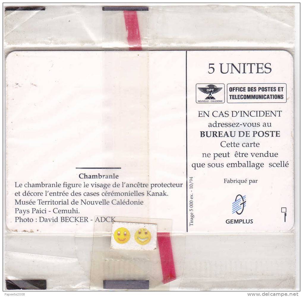 NC20 - Meilleurs Voeux OPT - 10 / 1994 - GEM 10 / 1A - NSB - Nouvelle-Calédonie