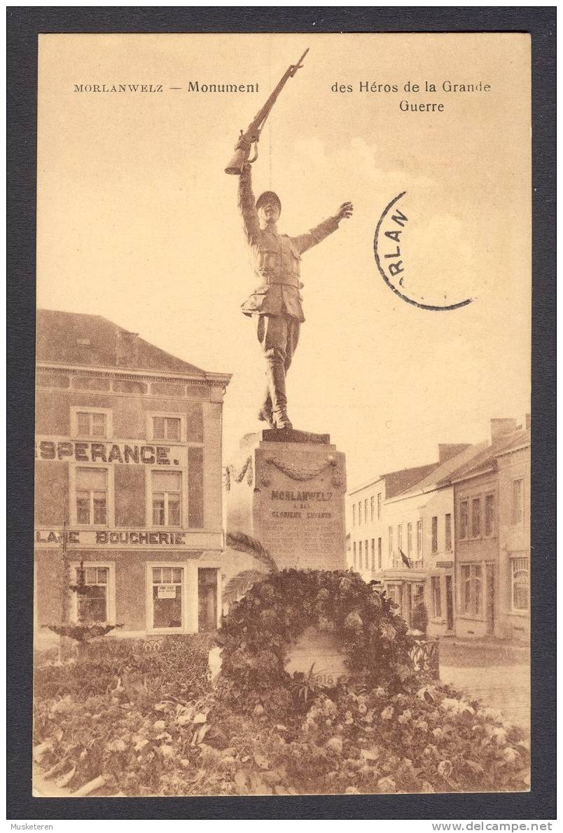 Belgium Hainaut Morlanwelz - Monument Des Héros De La Grande Guerre, Boucherie, Sent To Danzig - Morlanwelz