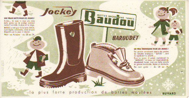 Buvard Chaussures Baudou "JOCKEY" - Shoes