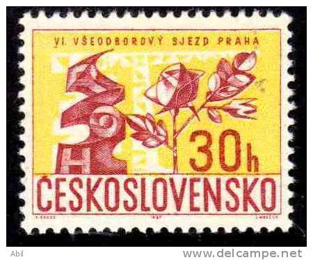 Tchécoslovaquie 1967 N°Y.T. : 1536** - Ungebraucht