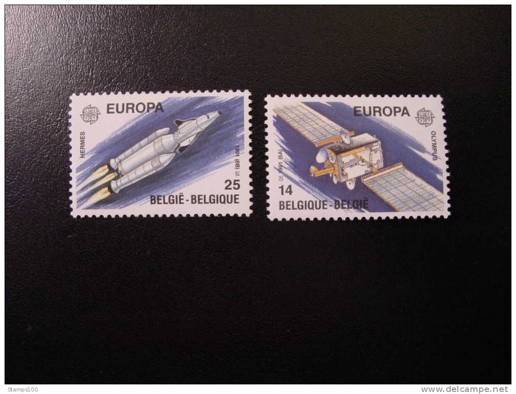 BELGIUM, BELGIEN, BELGIQUE  CEPT 1991 MNH **  MI 2458/59               (010801) - 1991