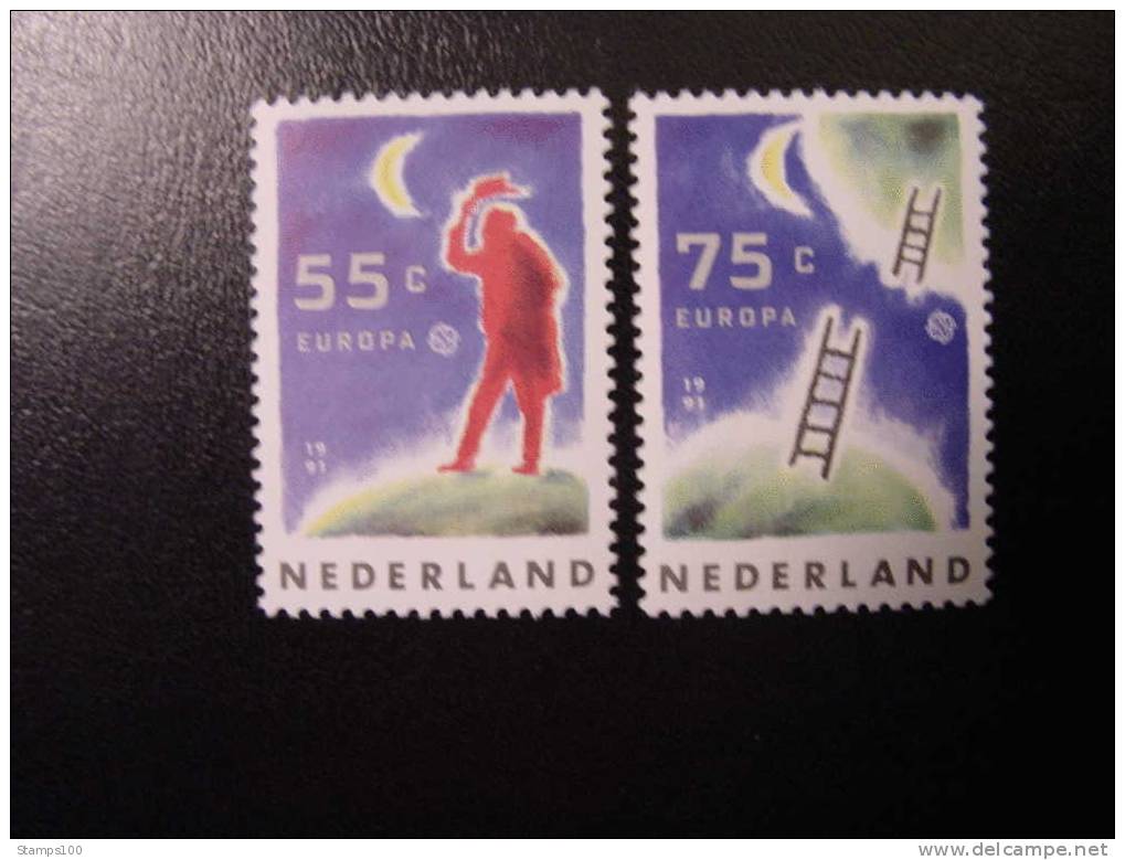 NETHERLANDS, NIEDERLANDE  CEPT 1991 MNH **  MI 1409/10   (011601) - 1991