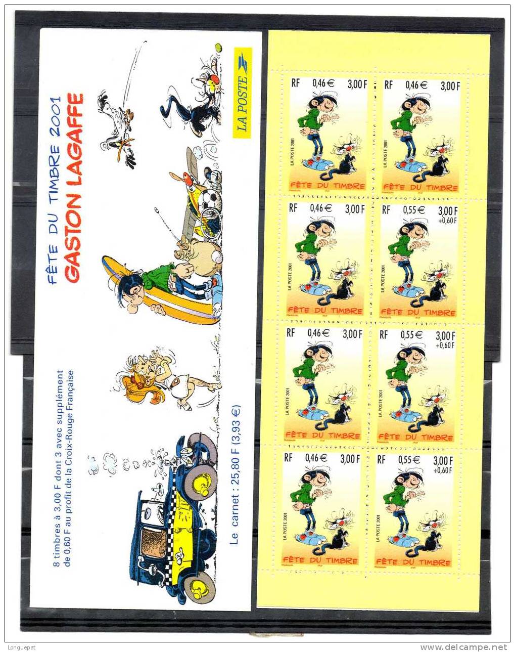 FRANCE : Fête  Du Timbre : Gaston LAGAFFE D'André Franquin - Tag Der Briefmarke