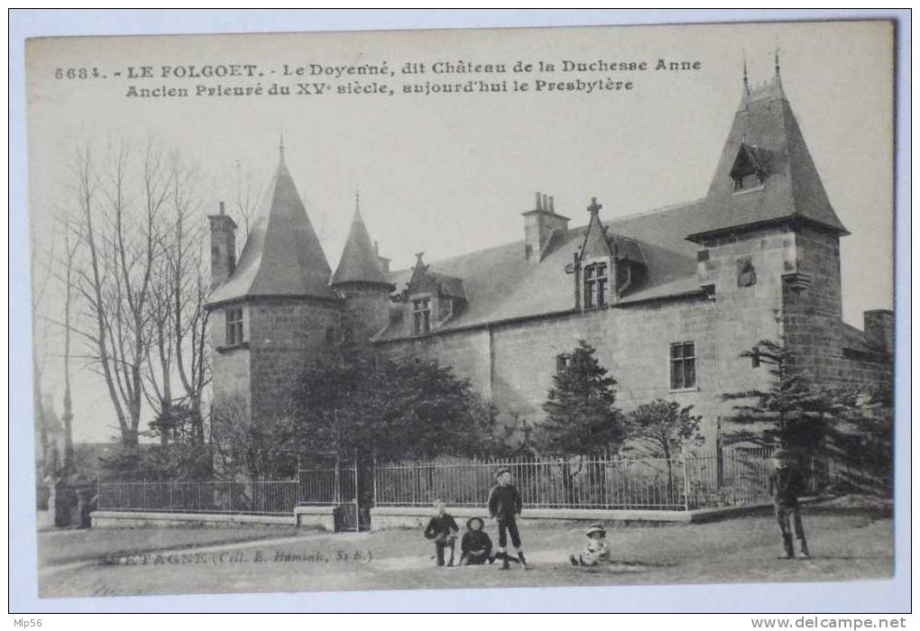 LE FOLGOET 29  - N°5684  - LE DOYENNE, DIT CHATEAU DE LA DUCHESSE ANNE - ANCIEN PRIEURE DU 15e SIECLE, LE PRESBYTERE - Le Folgoët