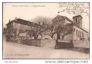 CPA De FERNEY VOLTAIRE - L'Eglise Catholique. - Ferney-Voltaire