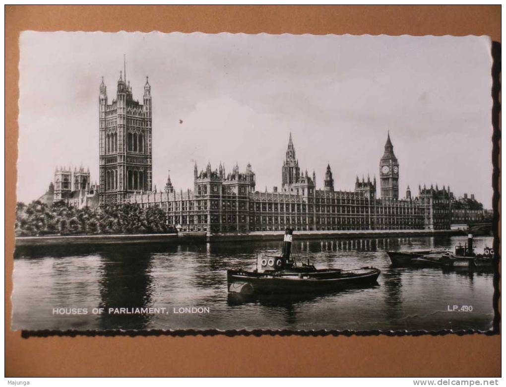 CPA - LONDON - HOUSES OF PARLIAMENT - DENTELEE - Houses Of Parliament