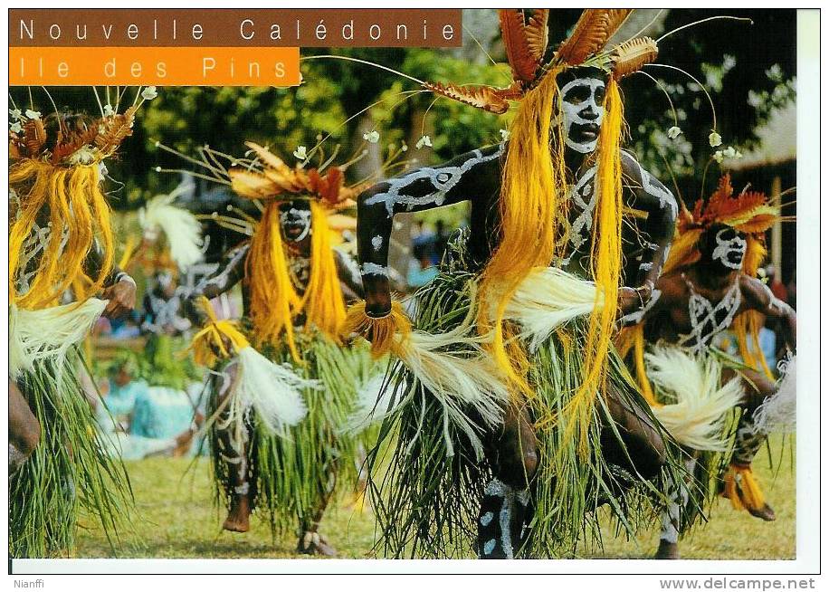 Nouvelle Calédonie - île Des Pins- Danseurs De Wapan - Nueva Caledonia