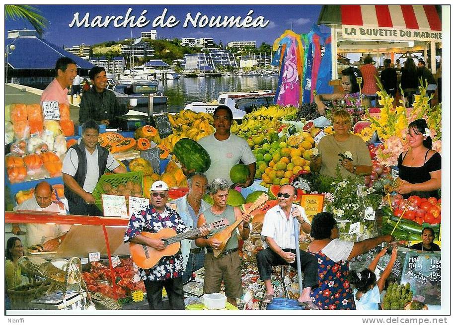 Nouvelle Calédonie - Le Marché De Nouméa - Neukaledonien