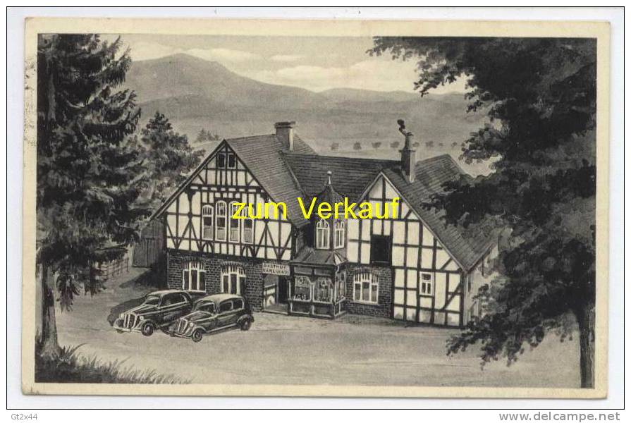 ( Hilchenbach- ) Lützel, Siegerland, Gasthof Karl Wirth - Bahnpost - Hilchenbach