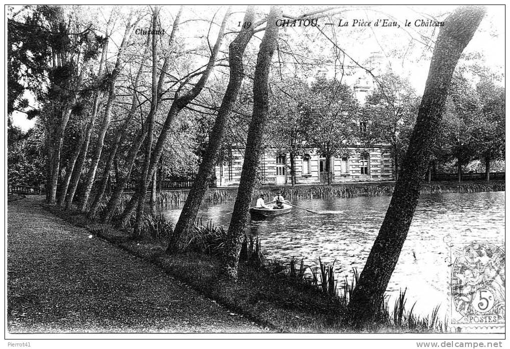 La Pièce D'eau, Le Château - Chatou