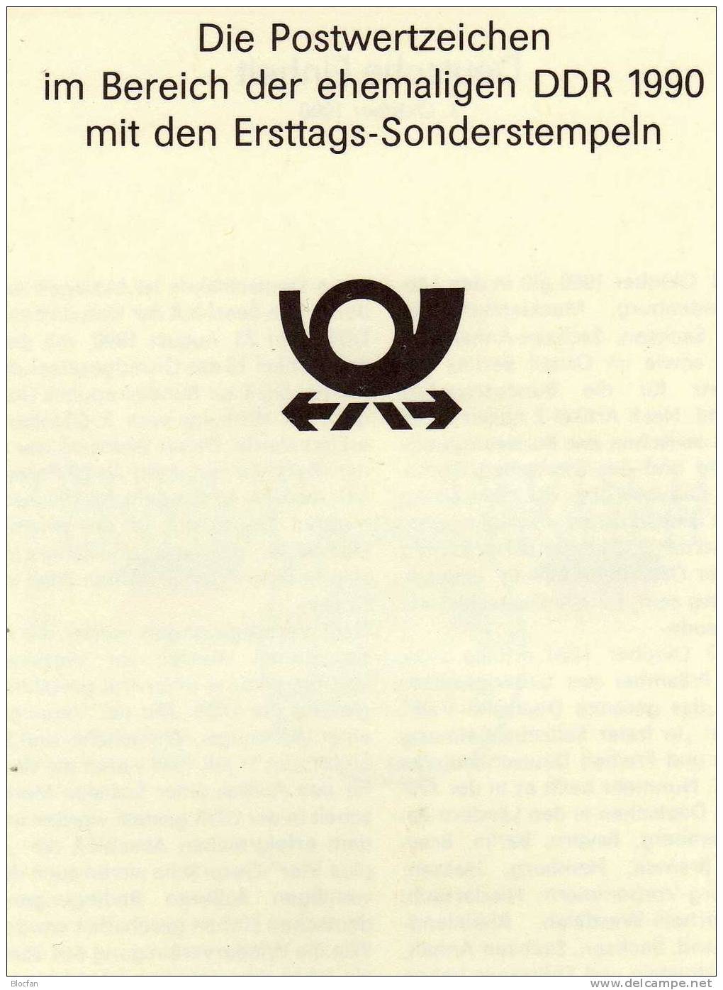 Kollektion 1.-6.Jahressammlung 1985-1990 DDR 2920-3365,BRD 1477-87 O 1100€ Spezial-Ersttagsblätter Year Books Bf Germany - Maschinenstempel (EMA)