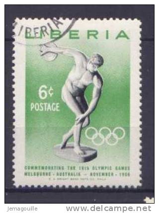 LIBERIA - OLYMPIC GAMES 1956 * - Estate 1956: Melbourne