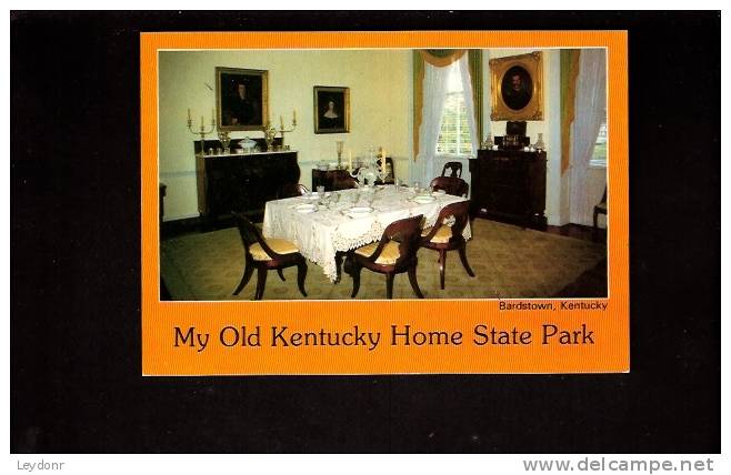 My Old Kentucky Home State Park, Bardstown, Kentucky - Andere & Zonder Classificatie