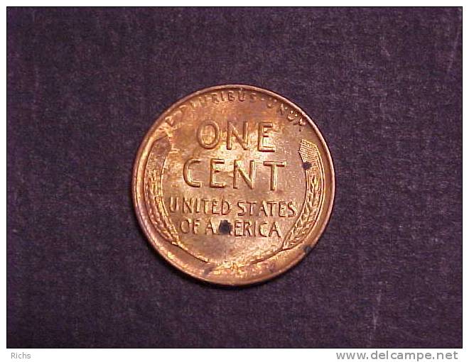 1944 Lincoln Cent - 1909-1958: Lincoln, Wheat Ears Reverse