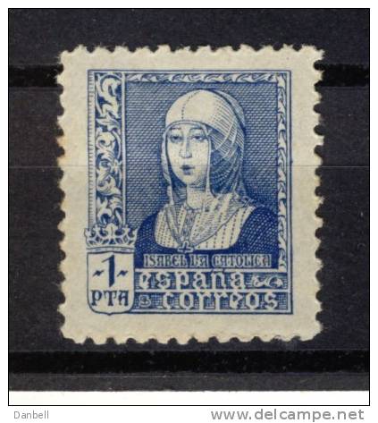 SP05) SPAGNA 1937 - Isabella La Cattolica - Unif.N. 589 MLH* - Nuovi