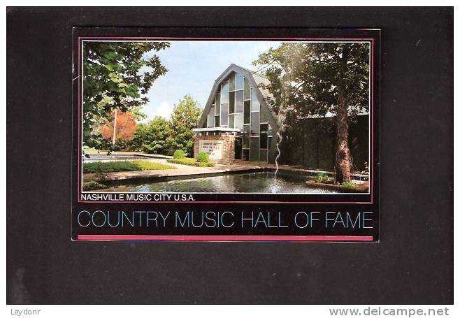 Nashville Music City U.S.A. Country Music Hall Of Fame - Tennessee - Nashville