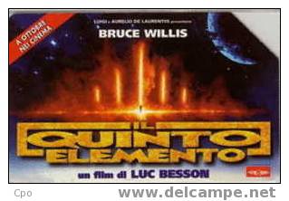 # ITALY 660 Il Quinto Elemento Movie (31.12.99) 5000   Tres Bon Etat - Publiques Figurées Ordinaires