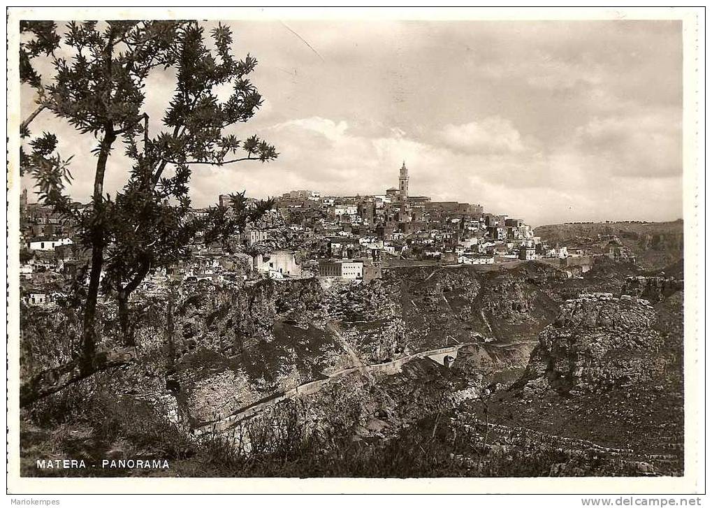 MATERA  -  Panorama  (  1  ) - Matera