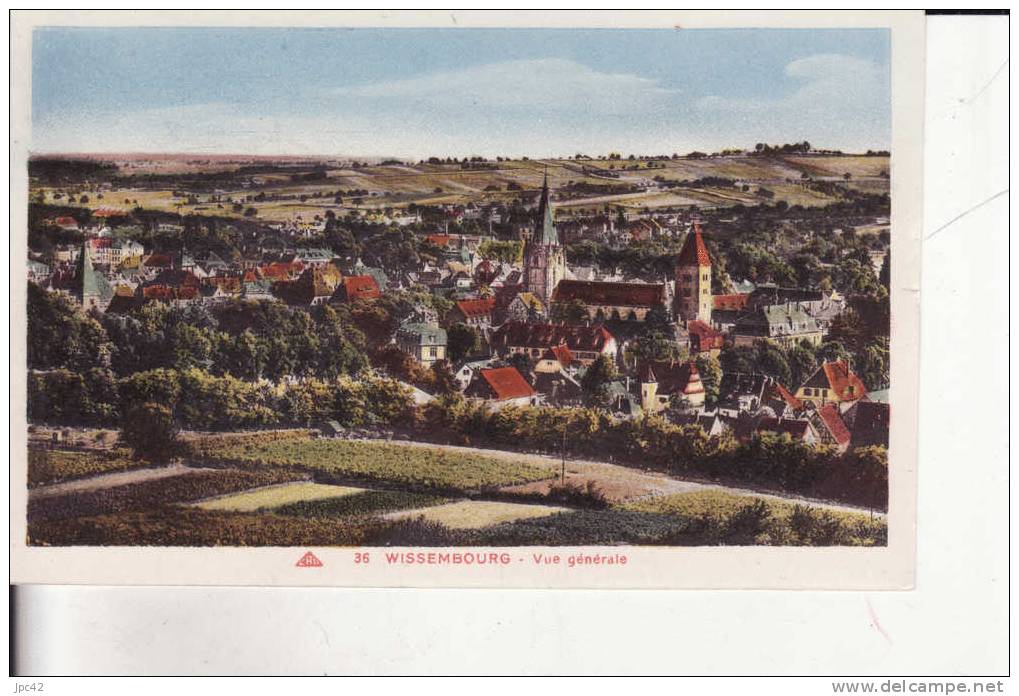 WISSEMBOURG  Vue - Habsheim