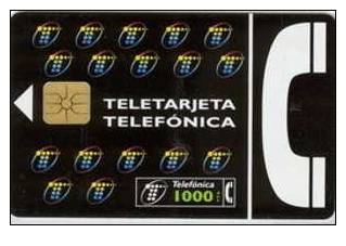 # SPAIN PU83c Telefonica Logo No2 1000 Orga 05.95  Tres Bon Etat - Basisausgaben