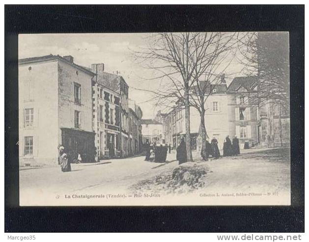 La Chataigneraie Rue St Jean édit.amiaud N° 977 Animée - La Chataigneraie