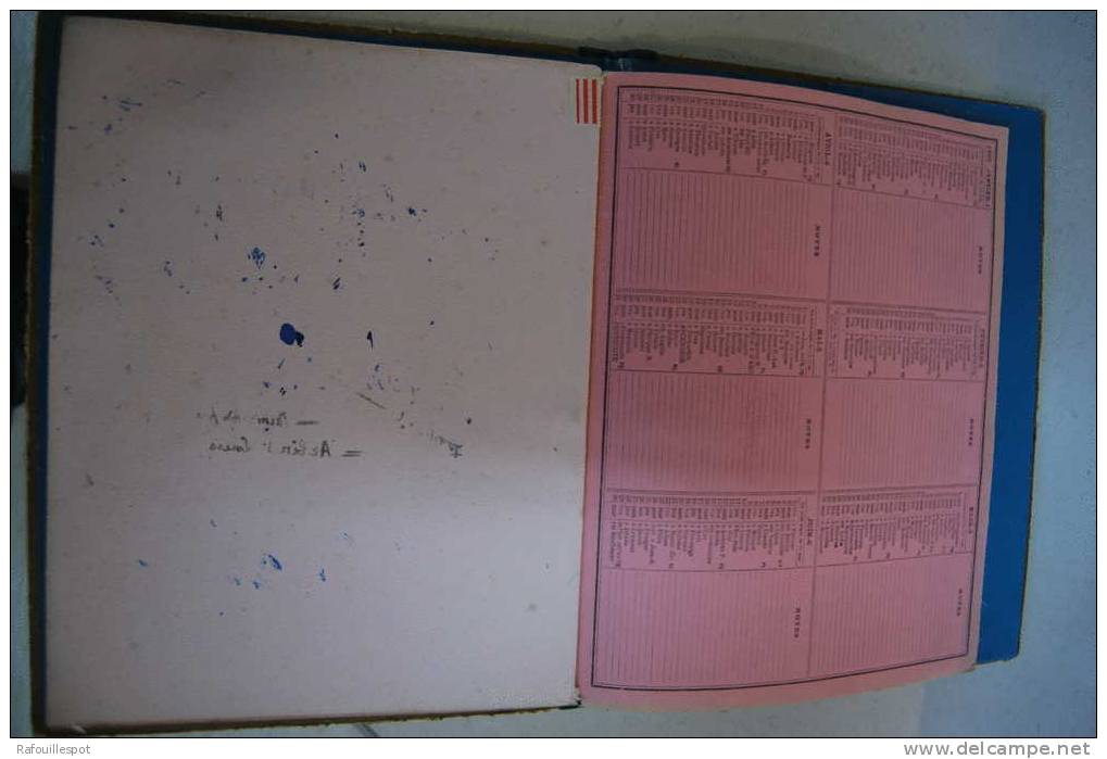 Rare Calendrier Porte Document? 1925 - Tamaño Grande : 1921-40