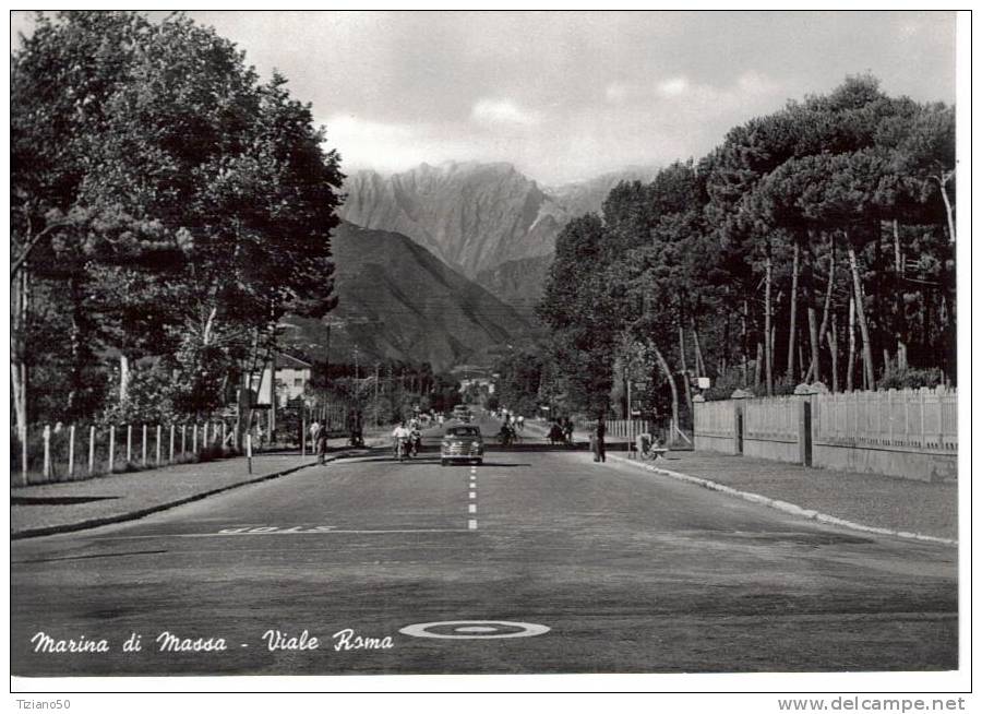 MARINA DI MASSA  VIALE ROMA -A390 - Massa