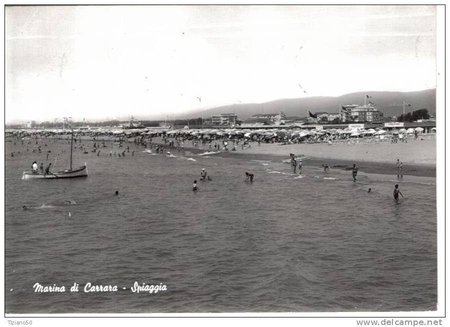 MARINA DI CARRARA  LA SPIAGGIA -A397 - Carrara