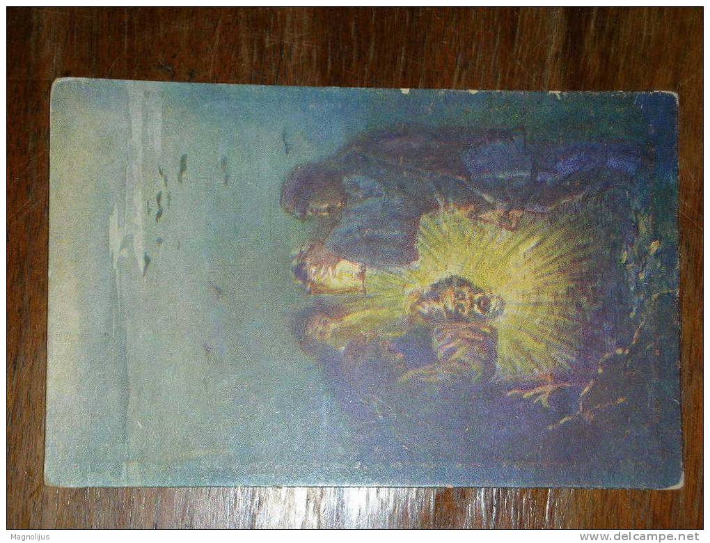 Serbia,History,Kosovo Battle,decapitated Head,Car Lazar,Saint,Art,Painting,Signatured,M.D.Djuric,vintage Postcard - Kosovo