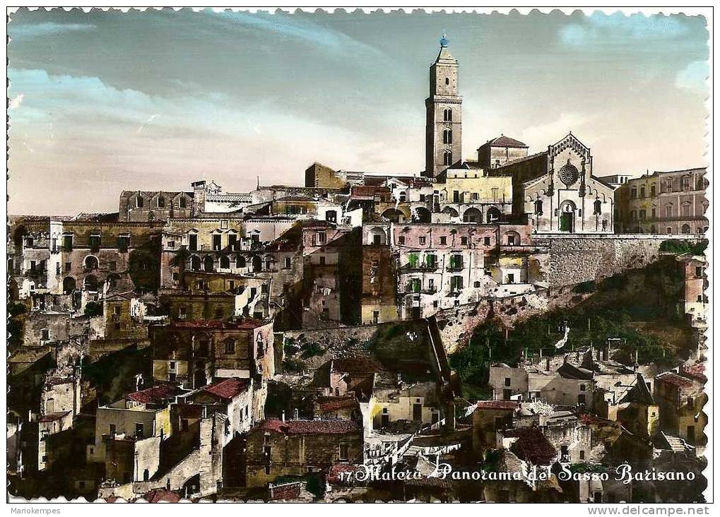 17   MATERA  -  Panorama Del Sasso Barisano - Matera