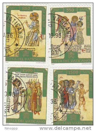 Vatican City-1996 Towards Holy Year 2000 Used Set - Gebraucht