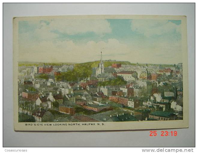 5208 CANADA  HALIFAX BIRD'S EYE VIEW LOOKING NORTH  YEARS  1920   OTHERS IN MY STORE - Halifax