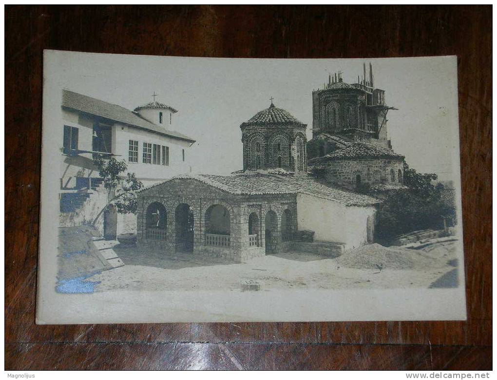 R!,Yugoslavia,Serbia?,Kosovo?,Macedonia?,Monastery,Orthodox Religion,Closter,Real Photo,vintage Postcard - Kosovo