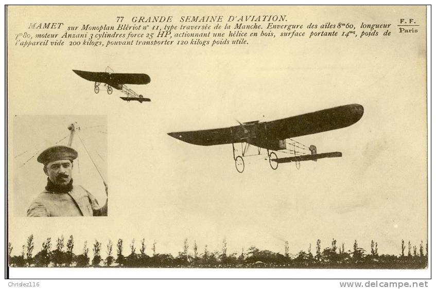 Grande Semaine D´Aviation MAMET Sur BLERIOT - Meetings