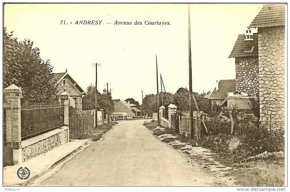 ANDRESY  -  Avenue Des Courtayes - Andresy